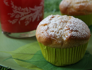 Muffin al farro e mandorle