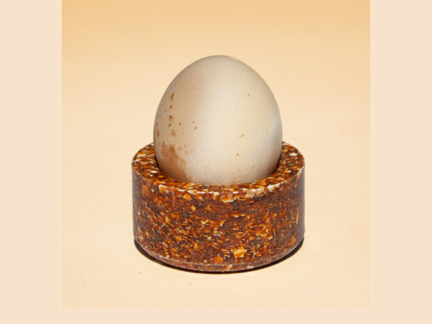 biodegradabile, di soli gusci e albumi di uova scartate | Basse Stittgen