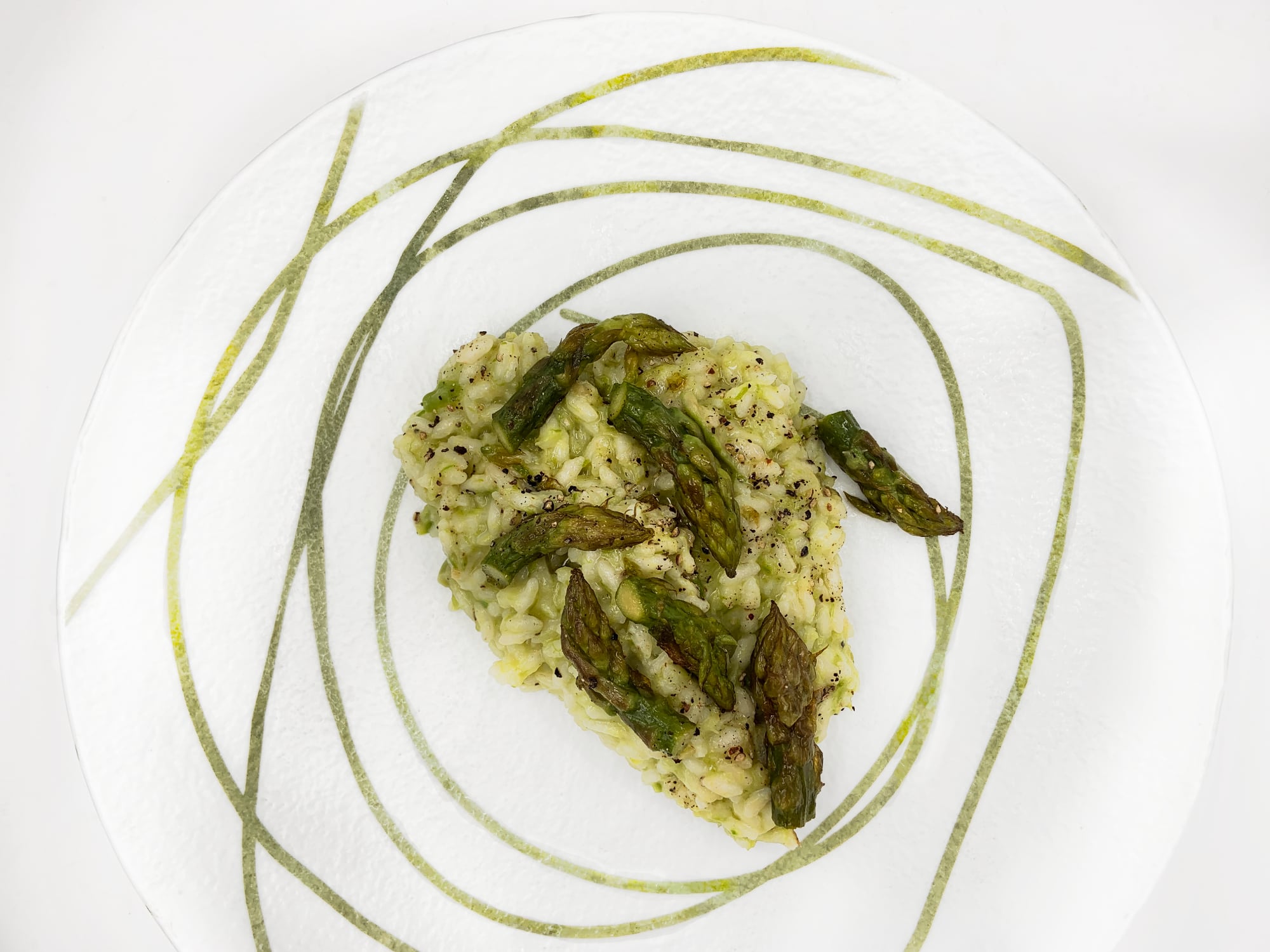 Risotto agli asparagi e formaggio Appenzeller Sandra Longinotti