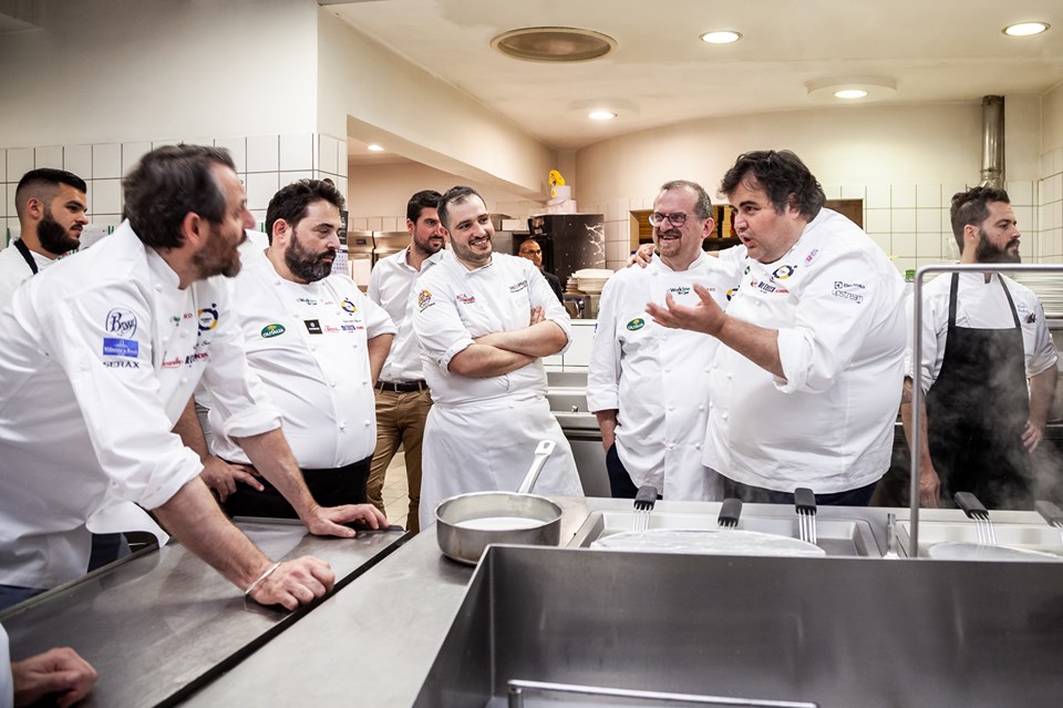 Festa a Vico, Gennaro Esposito e altri chef in cucina
